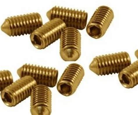 Brass Grub Screw Packaging Type Box Screw Length More Than 4 0 Inch At Best Price In Jamnagar