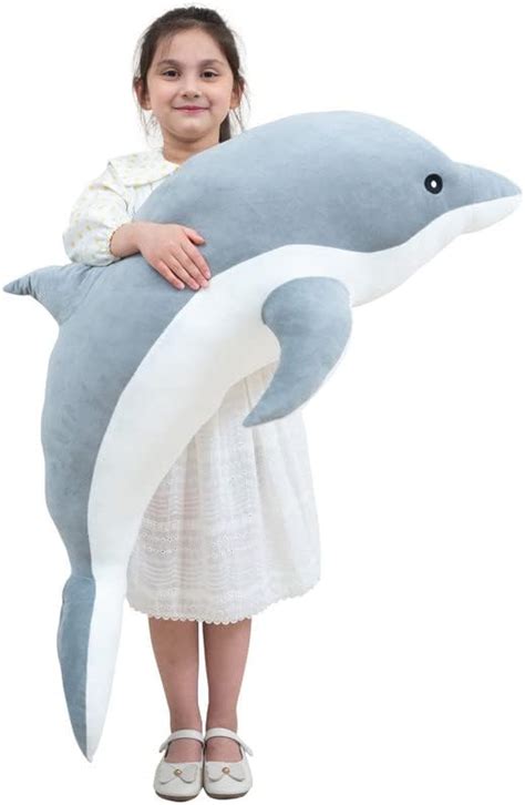 Kekeso Dolphin Stuffed Animal Plush Pillow Giant Dolphin