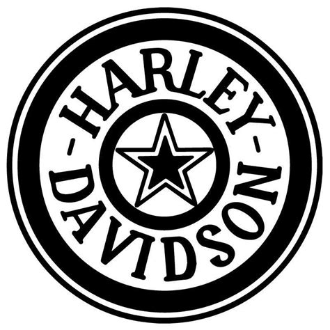 Sticker Autocollant Harley Davidson Étoile Logo ★ Sticker Autocollant Harley Davidson Étoile