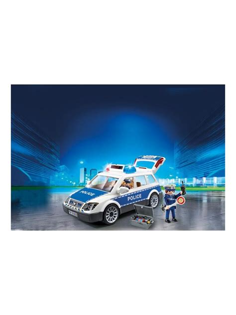 Playmobil Voiture De Policiers Avec Gyrophare Et Sir Ne N A