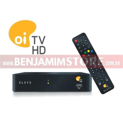 Receptor Elsys Oi Tv Livre Em HD Etrs37 Canais Livres Receptor