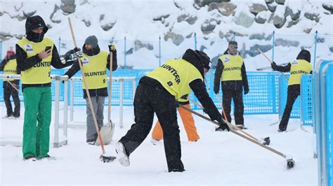 Troppa Neve In Pista Cancellata Anche La Terza Prova Della Discesa