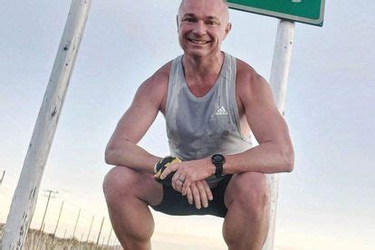 Children’s book author Jaco Jacobs runs 15km marathon