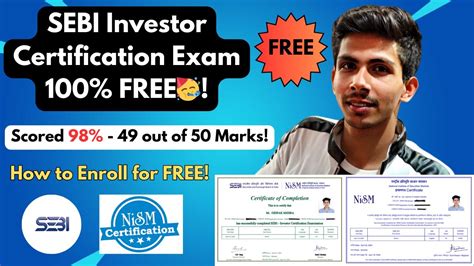 How To Register For SEBI Investor Certification Exam Online Free Exam