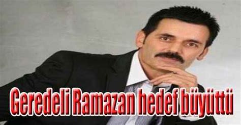 Geredeli Ramazan hedef büyüttü Bolu Olay