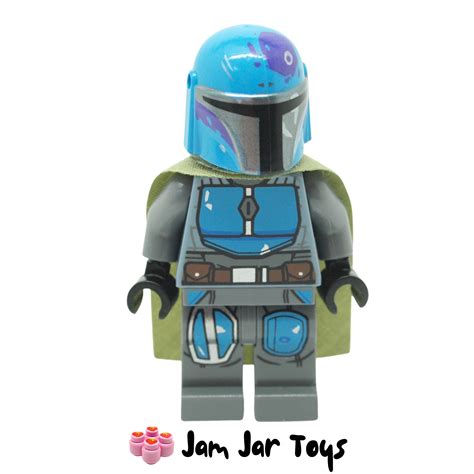 Lego Mandalorian Warrior Dark Azure Star Wars Minifigure Sw