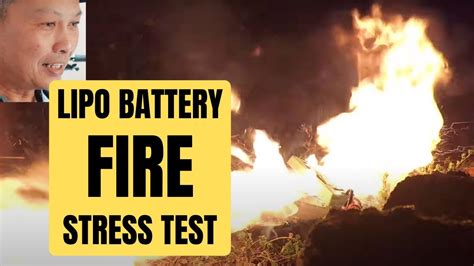 Lipo Fire S Mah Battery Overcharged Fire Demonstration Youtube