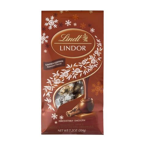 Lindt Lindor Holiday Spice Milk Chocolate Truffles Oz Delivery Or