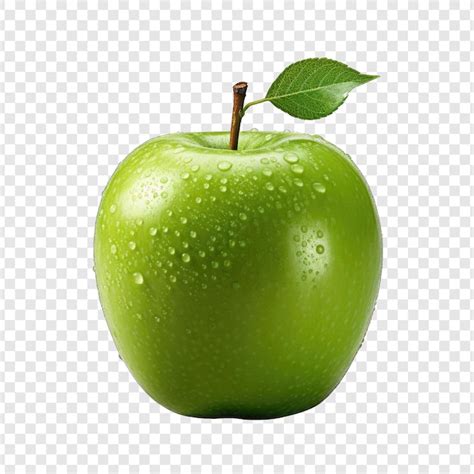 Isolated apple style png with White background minimalist generative IA ...