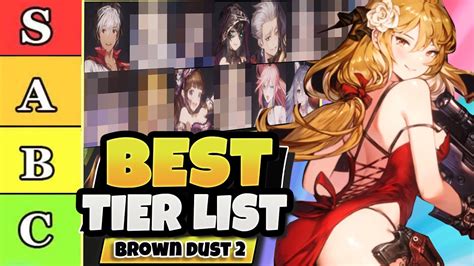 Brown Dust Best Tier List Reroll Guide Youtube