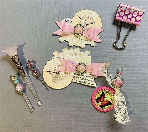 Project I made for Aussie Paper Craft Swappers on Facebook. These are the embellishments I ...