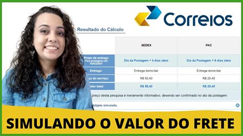 Como Calcular O Valor Do Frete Dos Correios I O Que Altura