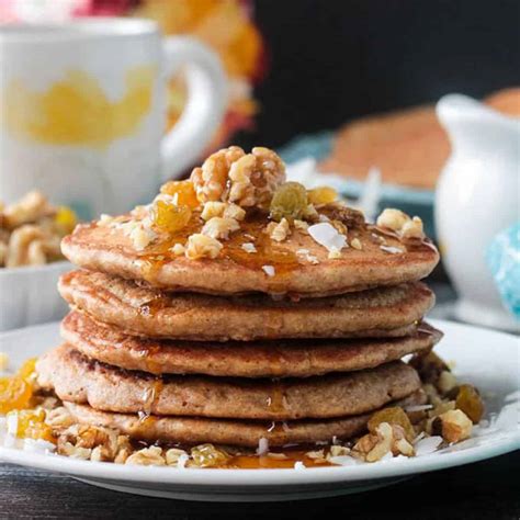 Easy Vegan Carrot Cake Pancakes Veggie Inspired