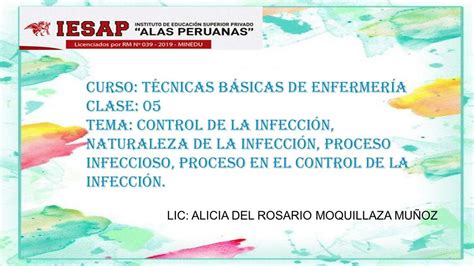 Control De La Infección Enfermeria Udocz