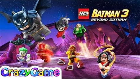 Lego Batman 3 Full Game Movie In English Lego Movie Cartoon For