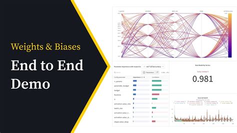 Weights And Biases End To End Demo Youtube