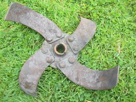 ROTAVATOR ROTOVATOR CULTIVATOR Tine Tyne Blade Probably Wolseley Merry