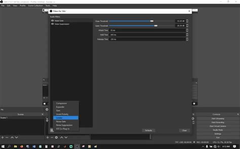 Obs Noise Gate Settings A Step By Step Guide