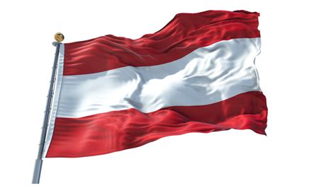 Austria 3d Waving Flag PNG 12226700 PNG