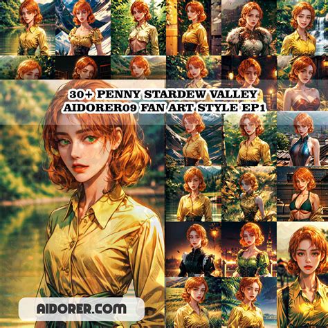 30+ NSFW PENNY STARDEW VALLEY VALVREAK FAN ART STYLE EP1 - Aidorer