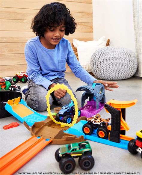 Apunta Y Lanza Monster Trucks Hot Wheels Pacifiko Guatemala