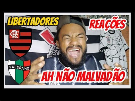 React Flamengo X Palestino Pedro Joga Muito Libertadores Youtube