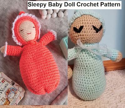 How To Crochet The Sleepy Baby Doll Pattern Craftdrawer