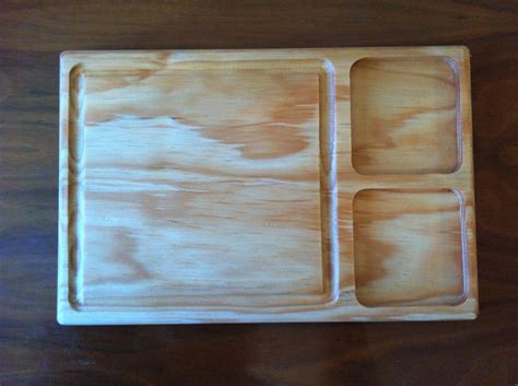 Tabla Plato Madera Pino 3 Cm Para Carnes Asado 19 X 30cm Meses Sin