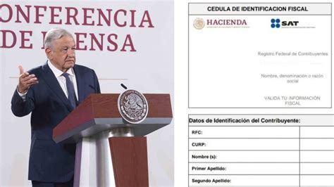 AMLO analiza eliminar la Constancia de Situación Fiscal El Heraldo de