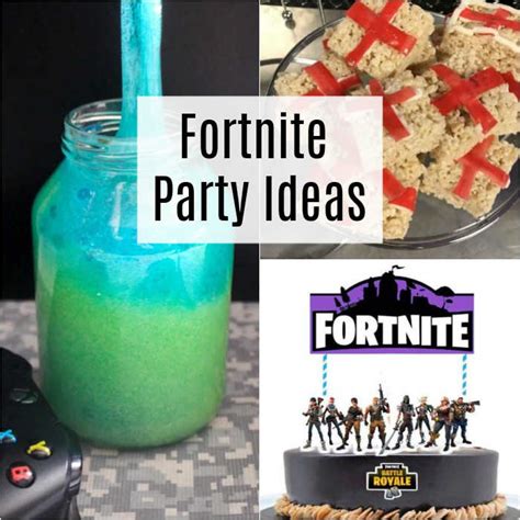 The Best Fortnite Birthday Party Ideas - One Crazy Mom