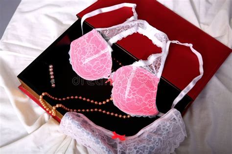 Lingerie Set Stock Photo Image Of Necklace Items Lace