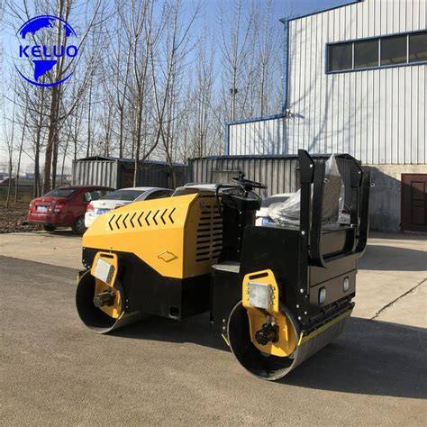 3 Ton Small Scale Compactor Double Drum Hydraulic Vibration Road Roller