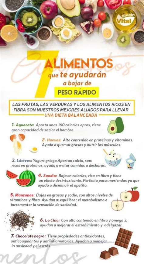 Los Mejores Alimentos Bajos En Calor As Para Bajar De Peso