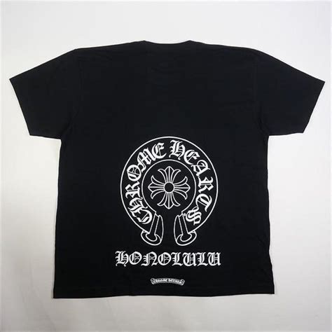 オンライン買付 Chrome Hearts クロムハーツ ホノルル ロゴ 限定 Tシャツ ホノルル限定tシャツ