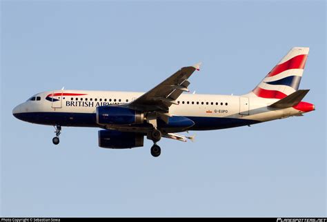 G EUPO British Airways Airbus A319 131 Photo By Sebastian Sowa ID