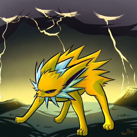 Jolteon Thunder By Riodigennaio On Deviantart