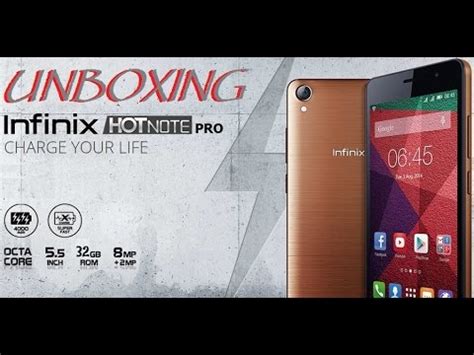 Unboxing Of Latest Infinix Hot Note Pro 2015 YouTube