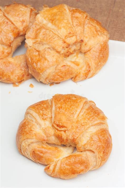 Croissant Buns Stock Photo Image Of Brown Crunchy Bread