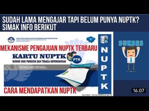 CARA PENGAJUAN NUPTK GURU LANGKAH LANGKAH MENGAJUKAN NUPTK TERBARU