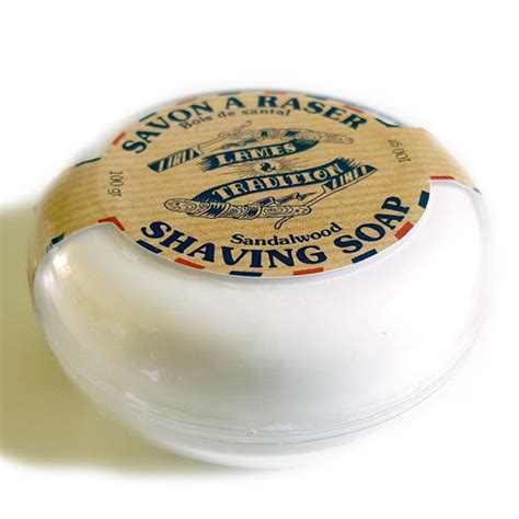 Savon à barbe Lames et Tradition Bois de santal 100g