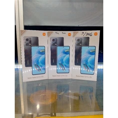 Jual Redmi Not 12 Pro 5G Ram 8 256 GB 8 256 4G NEW Segel Dosbuk