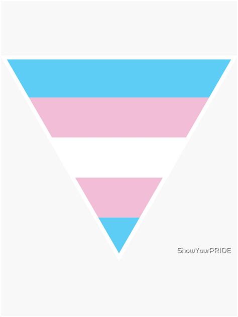 Transgender Pride Flag Sticker By Showyourpride Redbubble