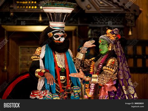 Kathakali Dance, India Image & Photo (Free Trial) | Bigstock