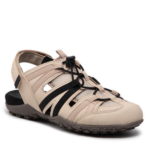 Sandalias Geox D Sand Strel A D A Ek C Beige Zapatos Es