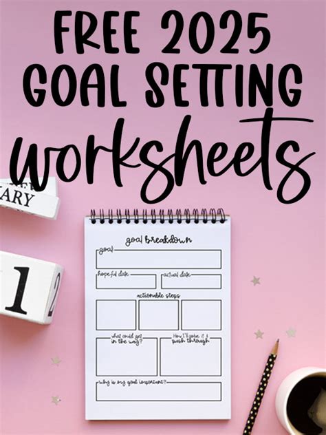 Goal Setting Worksheets 2025 Mom Envy