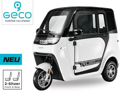 E Kabinenroller Elektroauto Geco E Automobile Geco Tiro Kw