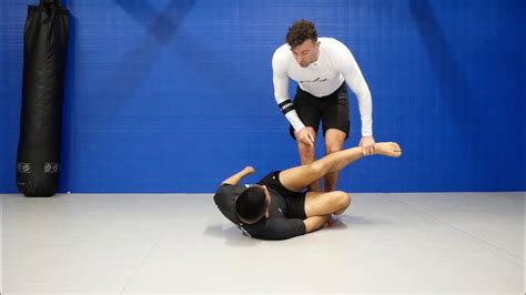 Passing Reverse De La Riva Guard With A Leg Drag Youtube