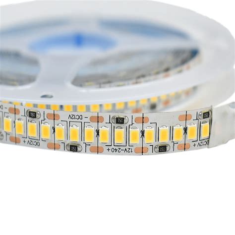 CINTA LED 12V 2835 240 LEDS 10MM 3000K BLANCO CÁLIDO Busther Electrónica