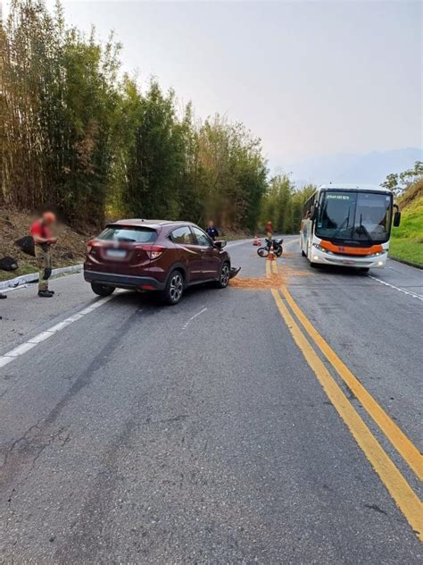 Morre uma das vítimas do acidente entre carro e moto na Rio Santos A