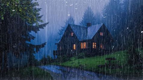 Perfect Rain Sounds For Sleeping And Relaxing Rain And Thunder Sounds